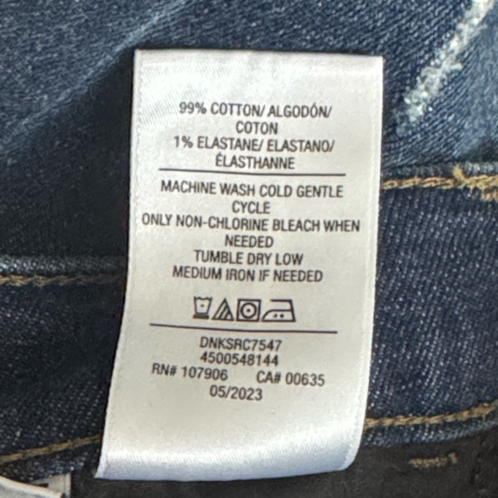 HUDSON JEANS Blair High Rise Skinny Denim Size 27 4 6 Casual Luxury Designer - Picture 9 of 10